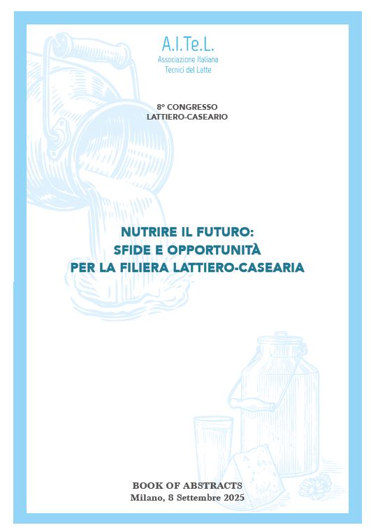 Book of Abstract 8° Congresso Lattiero-Caseario